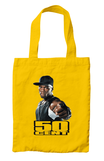 Сумка з принтом "50 центів". 50 центів, кертіс джексон, музика. futbolka.stylus.ua
