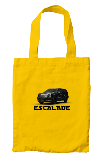 Bag with prints Cadillac. Business class, cadillac, car, escalade, jeep, machine, suv. 2070702