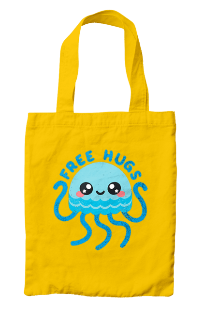 Сумка з принтом "Восьминіжки обіймашки". Безкоштовні обіймашки, дітям, для дітей, обіймашки, осминог, осьминіг. 2070702