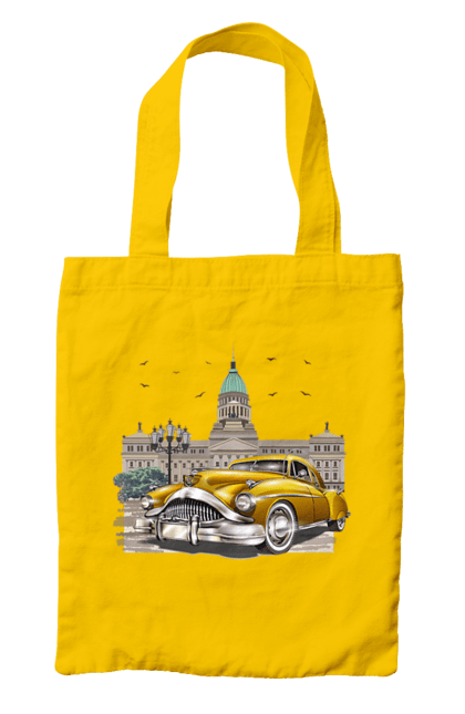 Сумка з принтом "Автомобіль та архітектура модерн". Автомобіль, архітектура, модерн. 2070702