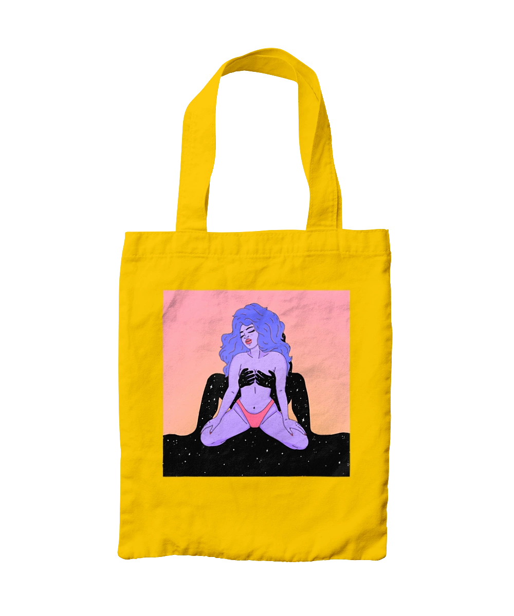 Фіолетова Дівчина В Трусиках