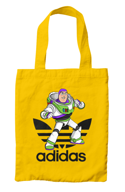 Сумка з принтом "Adidas Базз Лайтер". Adidas, buzz lightyear, toy story, адідас, базз лайтер, історія іграшок, мультфільм. 2070702