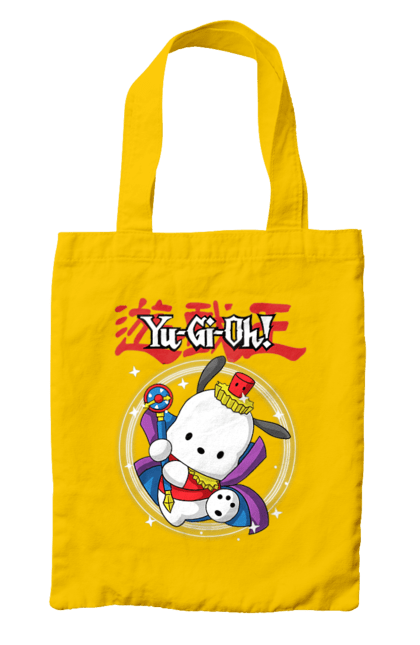 Bag with prints Yu Gi Oh! Pochacco. Brand, character, hello kitty, pochacco, yu gi oh, yugio. 2070702