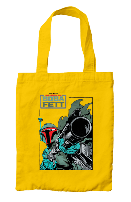 Bag with prints Boba Fett. Bob fett, boba fett, clone, head hunter, star wars. 2070702