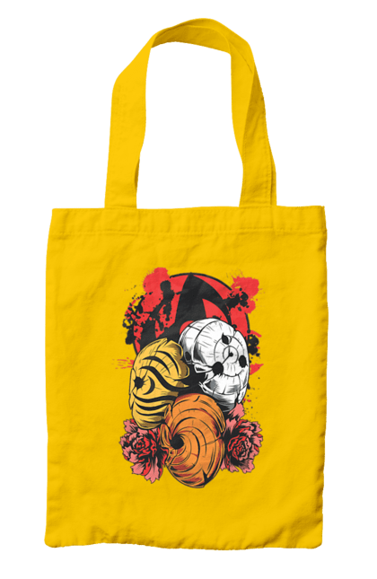 Bag with prints Naruto Obito Uchiha. Anime, character, manga, naruto, ninja, obito, obito uchiha, tv series, uchiha. 2070702