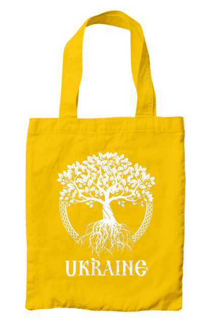 Bag with prints Tree Ukraine. Patriotic, ssu, tree ukraine, ukraine, ukrainian, wood. 2070702
