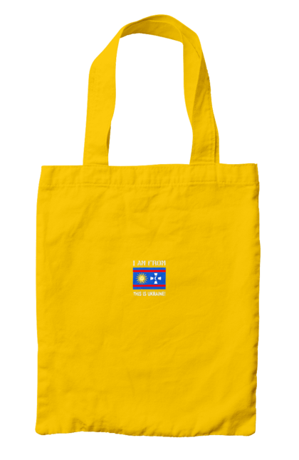 Сумка з принтом "Прапор Вінницької області". Вінницька область, вінниця, місто, область, прапор, україна. 2070702