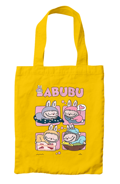 Сумка з принтом "Сон Labubu". Labubu, weird cute, іграшки, лабубу. 2070702