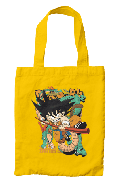 Bag with prints Dragon Ball Son Goku. Anime, dragon ball, goku, manga, son goku, tv series. 2070702