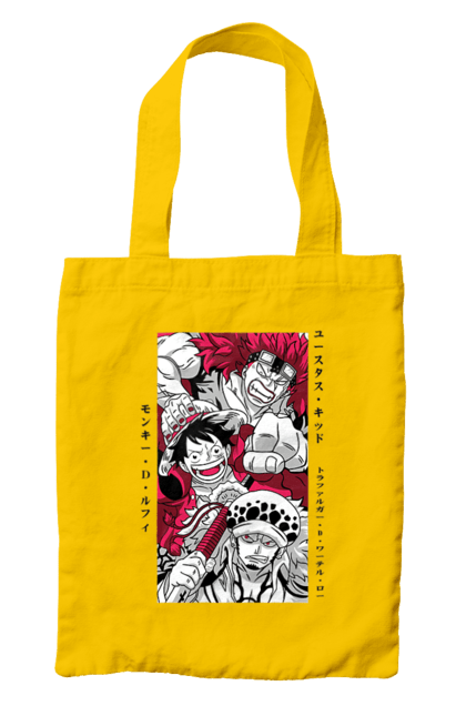 Bag with prints One Piece Luffy. Anime, luffy, manga, monkey de luffy, one piece, pirates. 2070702