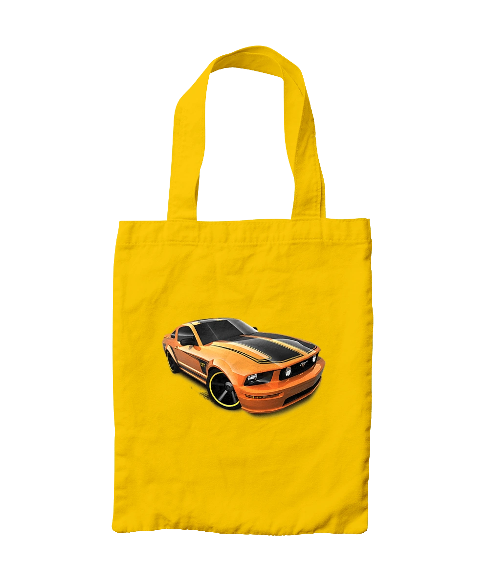 Orange, high speed car