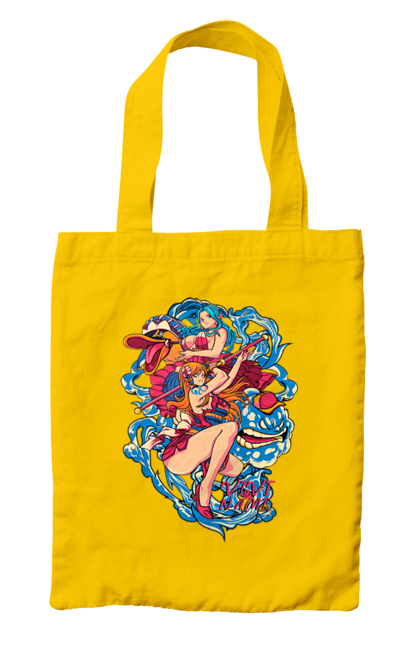 Bag with prints One Piece Nami. Anime, cat burglar, manga, nami, one piece, straw hat pirates. 2070702