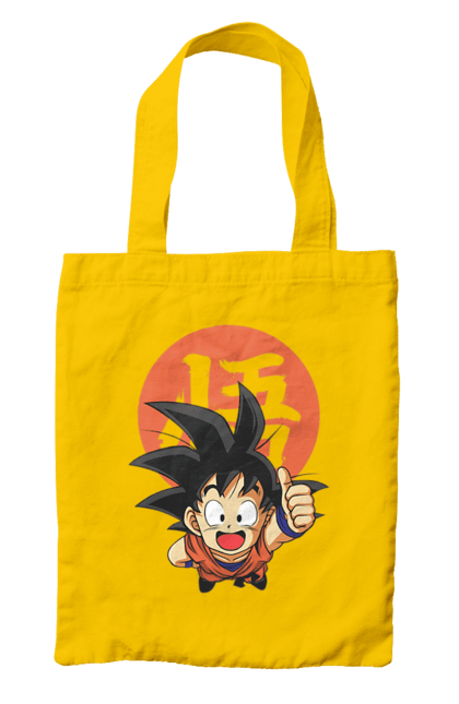 Сумка з принтом "Перли дракона Сон Гоку". Dragon ball, manga, son goku, аніме, гоку, манга, перли дракона, сон гоку. 2070702