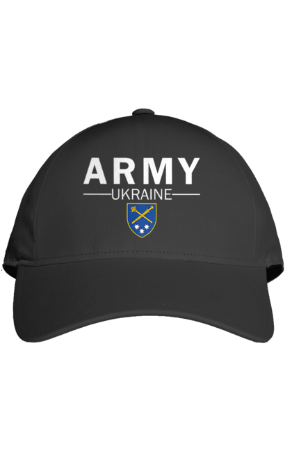 Кепка з принтом "ARMY UKRAINE". Army ukraine, емблема генштабу, залужний. 2070702