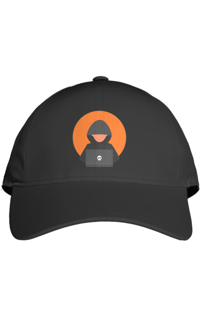 Кепка з принтом "Я програміст". Angular, c, css, html, it, javascript, jquery, php, python, react, svelt, vue, айтишник, айті, гумор, код, кодувати, прогер, програміст, програмісти, ти ж, ти ж програміст, тиж програміст. 2070702