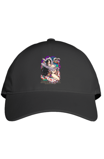 Cap with prints One Piece Boa Hancock. Anime, boa hancock, manga, one piece, pirate empress, straw hat pirates. 2070702