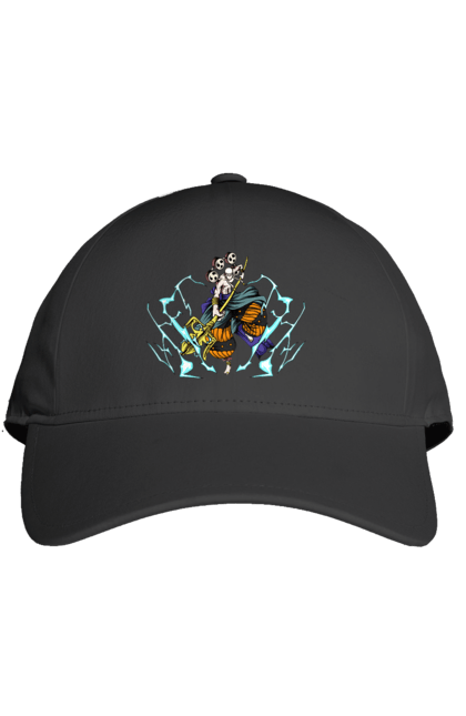 Cap with prints One Piece Enel. Anime, enel, god, manga, one piece, straw hat pirates. 2070702