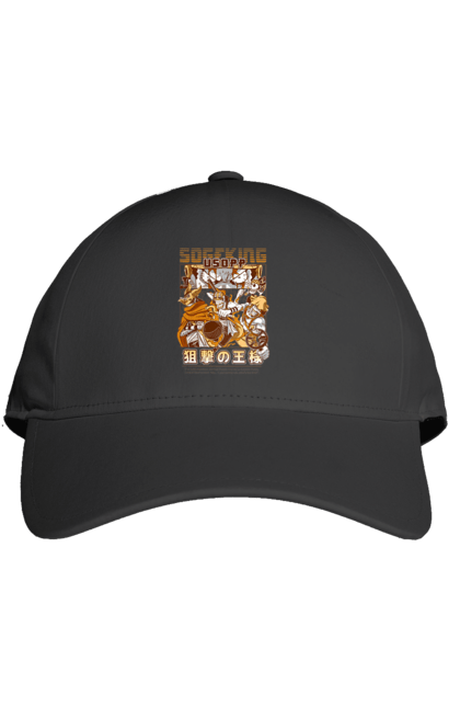 Cap with prints One Piece Usopp. Anime, manga, one piece, sniper, straw hat pirates, usopp. 2070702