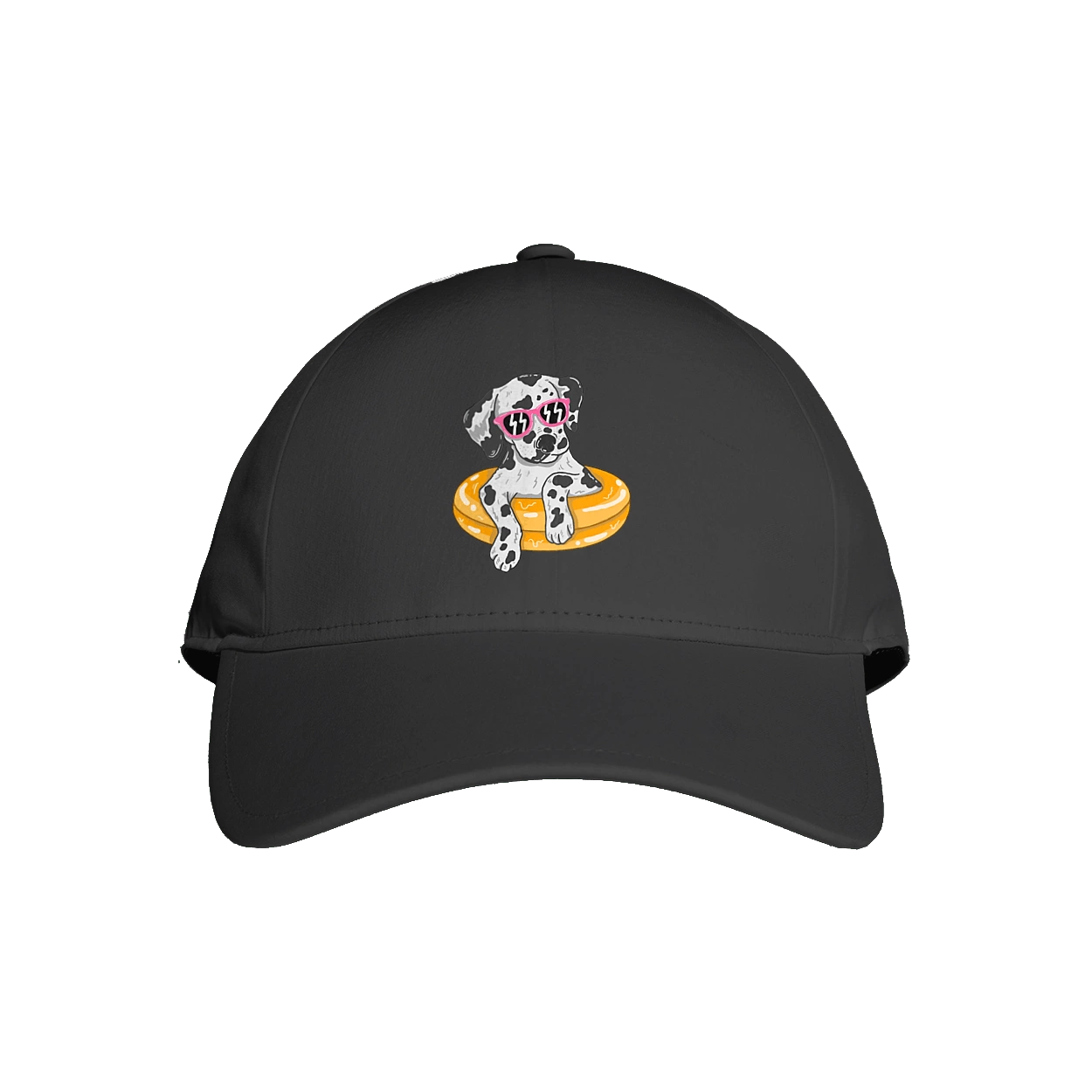 Dalmatian Swims In A Circle