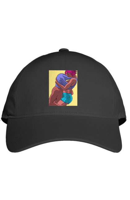 Кепка з принтом "Чоловік Під Майкою У Дівчата". Пристрасть, сиськи. 2070702