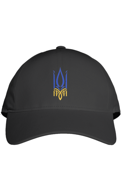 Кепка з принтом "Герб України". Аграрії, арестович, буча, війна, герб україни, герої, зелений, зупиніть війну, иди нахуй, ірпінь, київ, кім, маріуполь, мир, мрія, ні війні, одеса, орда, орки, привид києва, птн пнх, путін хуйло, російський військовий корабель, слава україні, україна, харків, чорнобаївка. 2070702