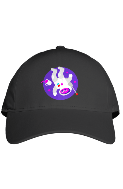 Кепка з принтом "Космічний програміст". Angular, c, css, html, it, javascript, jquery, php, python, react, svelt, vue, айтишник, айті, гумор, код, кодувати, прогер, програміст, програмісти, ти ж, ти ж програміст, тиж програміст. 2070702