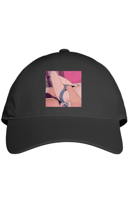 Кепка з принтом "Чоловіча Рука В Жіночих Трусиках". Гра, ліжко, труси. 2070702