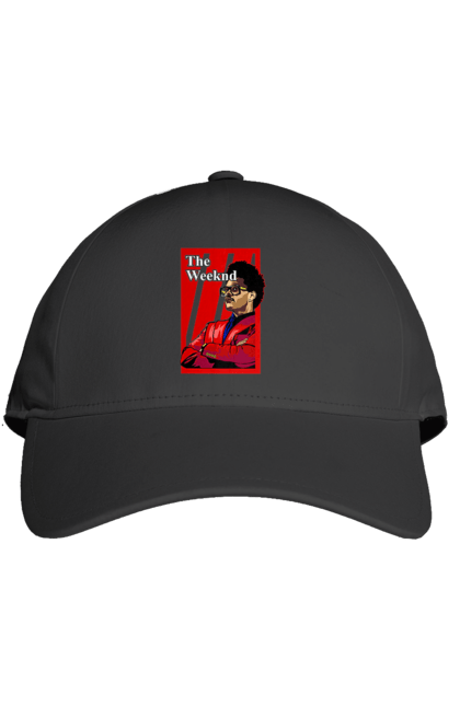 Cap with prints The Weeknd. Actor, producer, singer, tesfaye, weeknd. 2070702