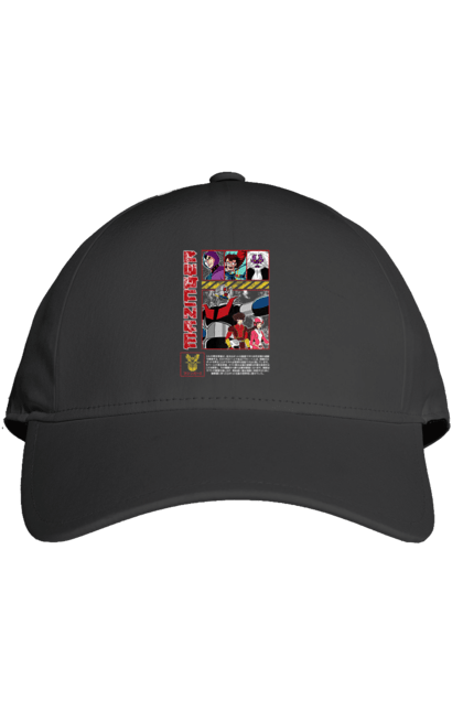 Cap with prints Mazinger Z Grendizer. Anime, goldorak, goldrake, grendizer, manga, mazinger z, mecha, robots. 2070702