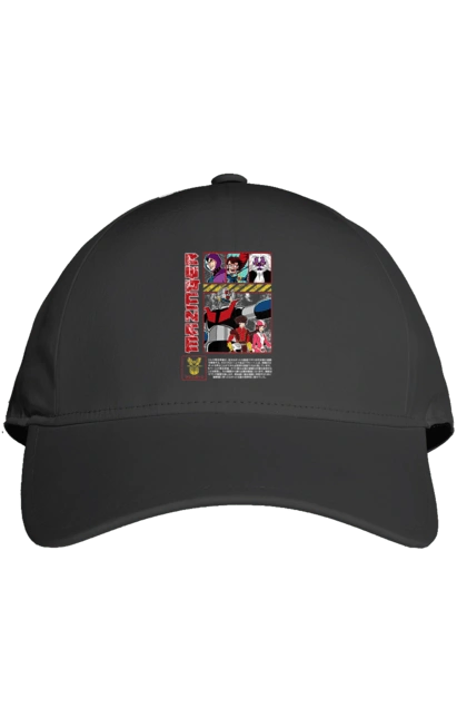 Кепка з принтом "Mazinger Z Грендайзер". Goldorak, goldrake, grendizer, mazinger z, mecha, аніме, грендайзер, манга, меха, роботи. 2070702