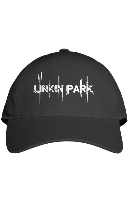 Кепка з принтом "Лінкін Парк". Linkin park, lp, альтернативний метал, лінкін парк, музика, ню метал, постер, реп метал, рок, рок група, честер беннингтон. CustomPrint.market