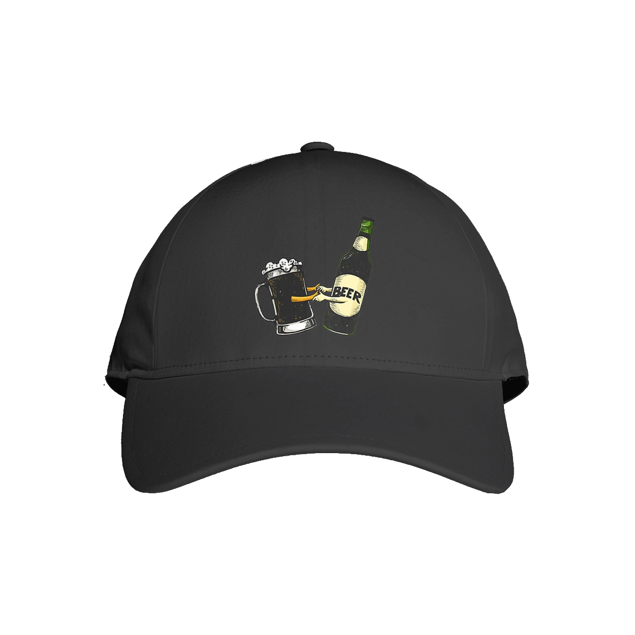 Bottle Of Beer With A Glass Of Beer