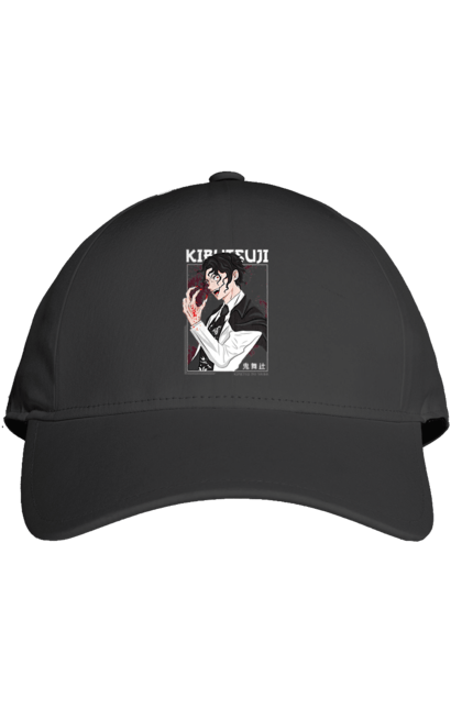 Cap with prints Demon Slayer Muzan. Anime, demon slayer, eternal paradise faith, kimetsu no yaiba, manga, muzan, twelve kizuki, upper rank six. 2070702