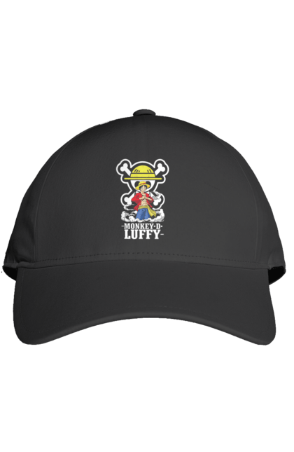 Cap with prints One Piece Luffy. Anime, luffy, manga, monkey de luffy, one piece, pirates. 2070702