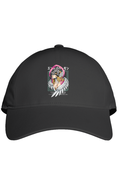 Cap with prints Digimon Angewomon. Angewomon, bandai, digimon, digital monsters, media franchise, virtual pets. 2070702