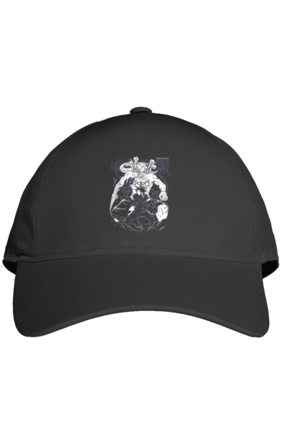 Cap with prints Jujutsu Kaisen Megumi. Anime, dark fantasy, fushiguro, fushiguro megumi, jujutsu kaisen, magic battle, manga, megumi, mystic. 2070702