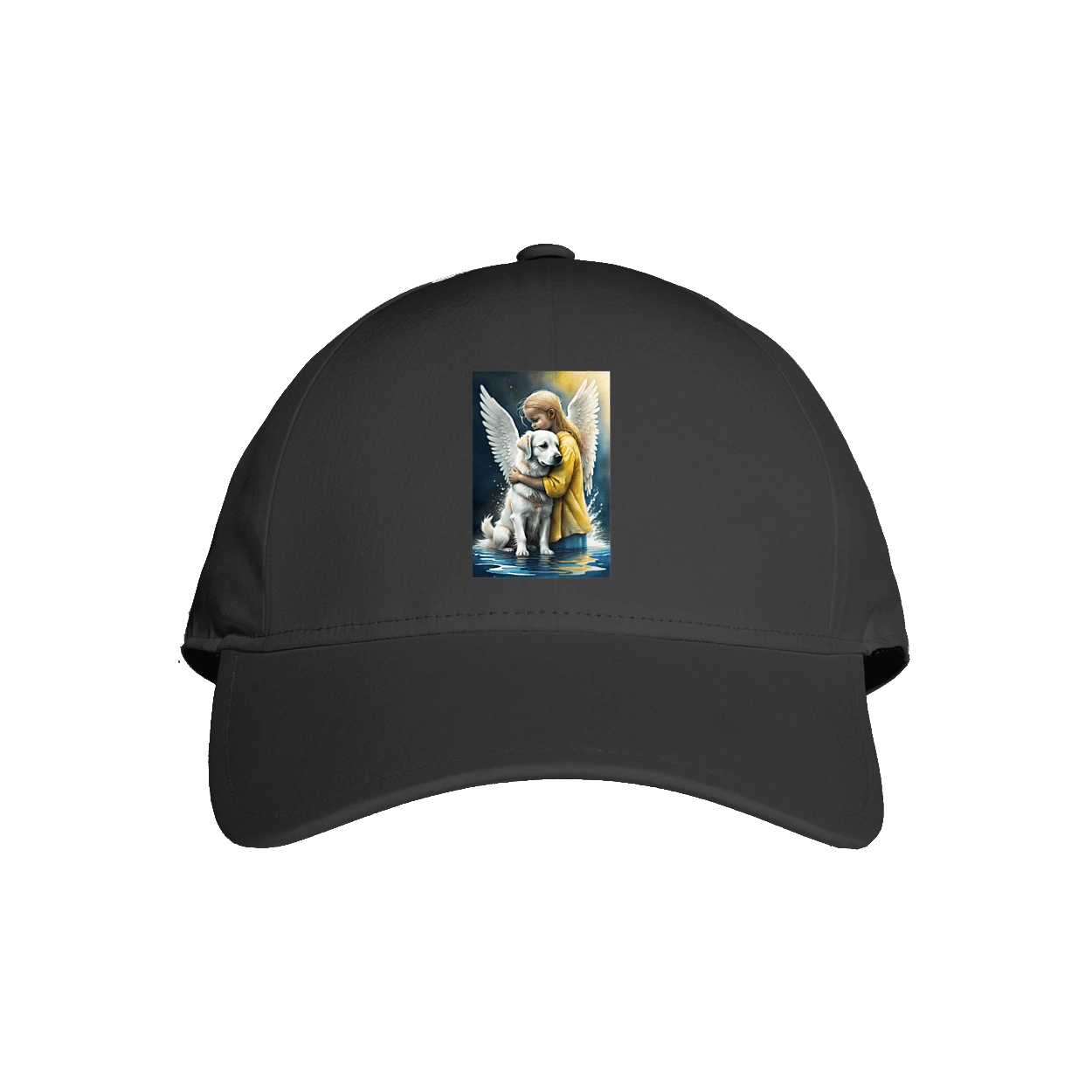 Дівчинка та собака ангел [память загиблим тваринам]