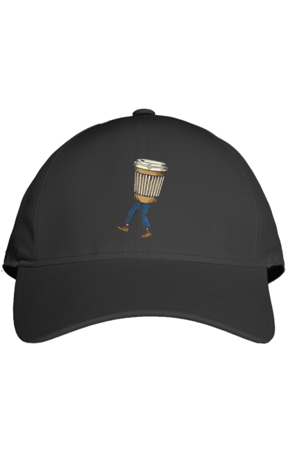 Кепка з принтом "Людина Кава". Кава. 2070702