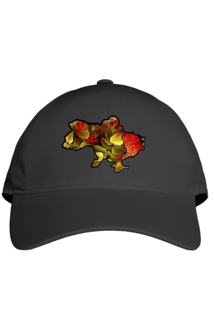 Кепка з принтом "Справжня Україна". Барви, квіти, кольору, краса, листя, настрій, україна. 2070702