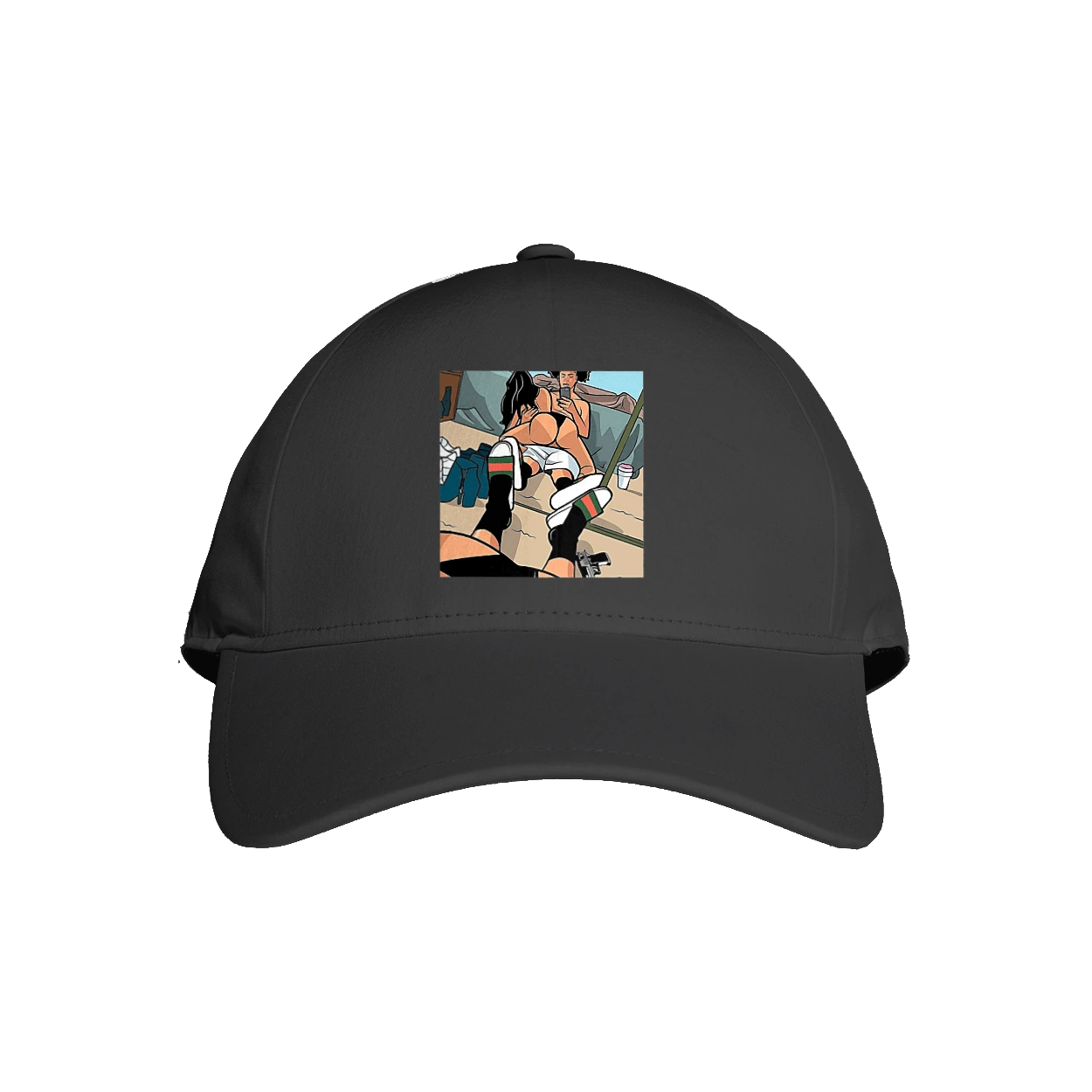 Голе Селфі У Дзеркалі