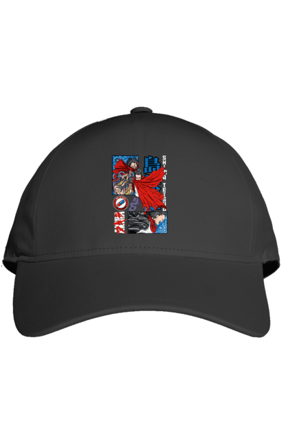 Cap with prints Akira Tetsuo Shima. Akira, anime, cyberpunk, manga, tetsuo shima. 2070702