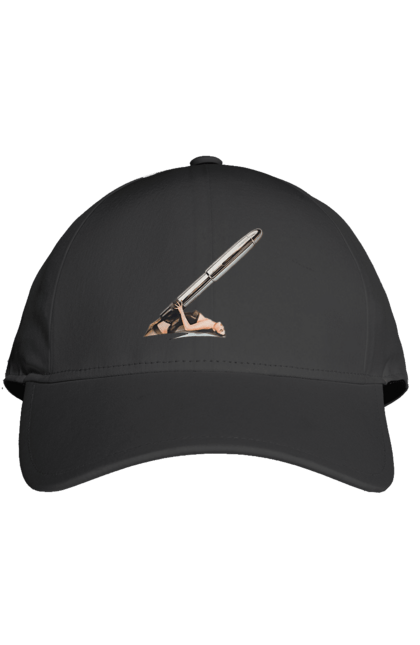 Кепка з принтом "Великий Патрон". Дівчина, куля, патрон. 2070702