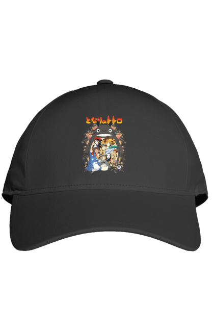 Cap with prints Totoro. Adventures, anime, comedy drama, fantasy, film, my neighbor totoro, tv series. 2070702