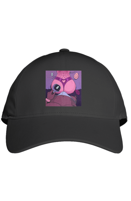 Кепка з принтом "Ранкова Кава З Жопкою". Гола, жопа, кава, труси. 2070702