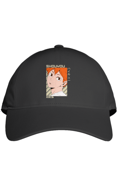 Кепка з принтом "Волейбол!! Хіната". Anime, haikyu, hinata, manga, shoyo hinata, аніме, волейбол, манга, хіната, шьо хіната. 2070702