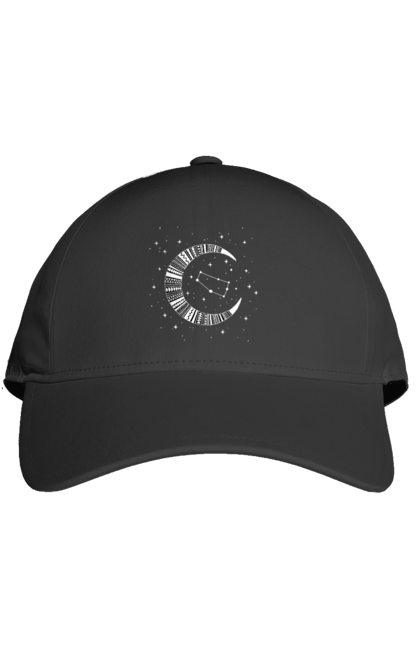 Cap with prints Gemini. Constellation, gemini, horoscope, sign, twins, zodiac, zodiac sign. 2070702