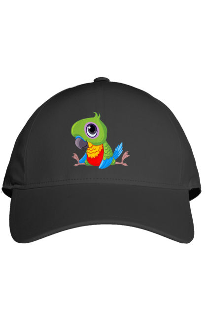 Кепка з принтом "Папужка". Мило, папуга. 2070702
