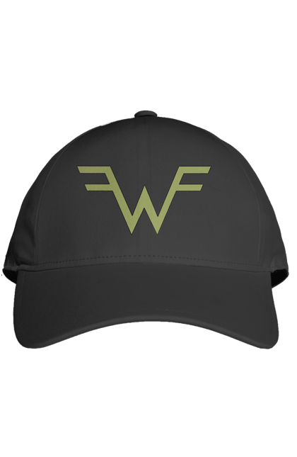 Cap with prints Weezer. Alternative rock, group, indie rock, music, pop rock, power pop, rock, weezer. 2070702