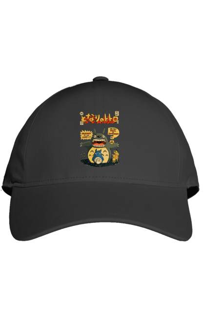 Cap with prints Totoro. Adventures, anime, comedy drama, fantasy, film, my neighbor totoro, tv series. 2070702