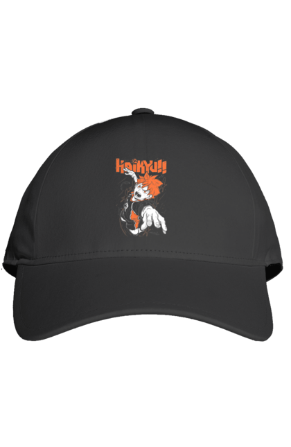 Cap with prints Haikyu!! Hinata. Anime, haikyu, hinata, manga, shoyo hinata, sports anime, volleyball. 2070702